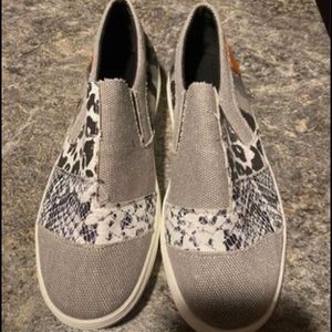 Womans slip on sneakers